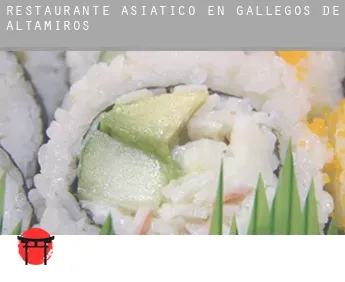 Restaurante asiático en  Gallegos de Altamiros